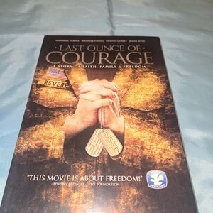 Last Ounce of Courage (DVD, 2012) *A Story of Faith, Family & Freedom* New
